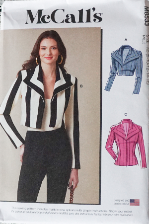 McCall's Sewing Pattern Misses' Boleros and Jacket Sizes 8 10 12 14 16